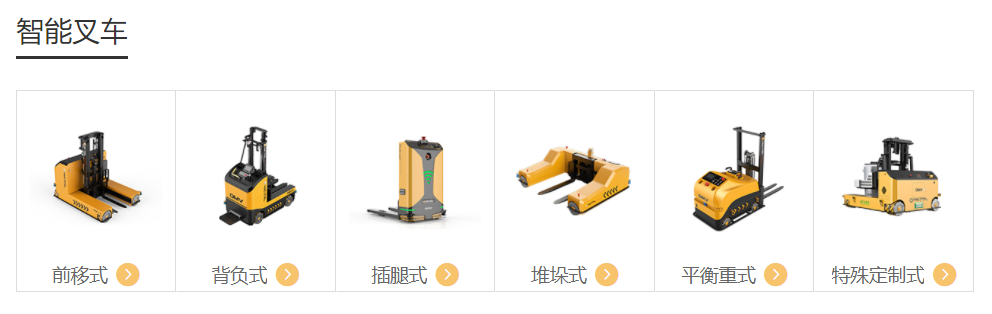 智能叉车:前移式 背负式 插腿式 堆垛式 平衡重式 特殊定制式 智能叉车:前移式 背负式 插腿式 堆垛式 平衡重式 特殊定制式