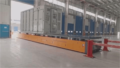 【汇聚案例】汇聚自研80T背负式机器人成功应用于储能PACK线！.gif