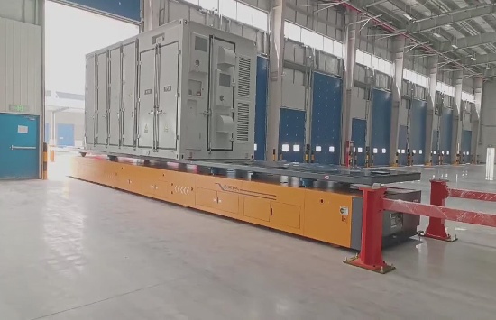 【汇聚案例】汇聚自研80T背负式机器人成功应用于储能PACK线！