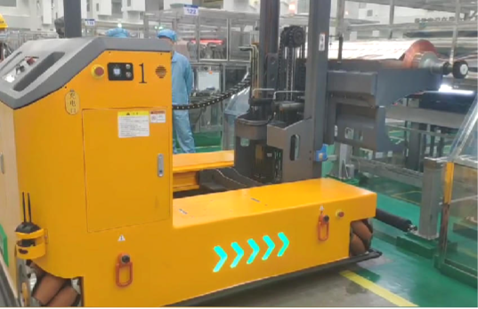 卷装物料搬运AGV