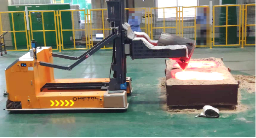 铁水/铝水运载机器人