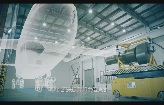 智能发动机安装车