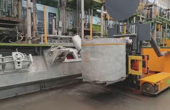 铝水运载车应用有色金属冲压铸件产线